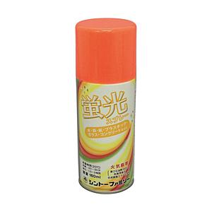 シントーファミリー 330181 シントー 蛍光スプレー レッド 180ML