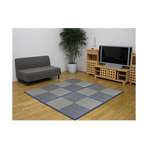 イケヒコ ユニット畳　ニールBL U畳 12枚セット（／82×82×1.7cm／連結ジョイント付き）...