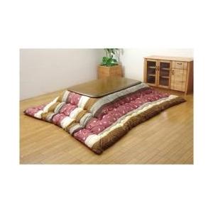 イケヒコ こたつ布団 こよみ ローズ 5965139 ［対応天板サイズ：約75×105cm /長方形...