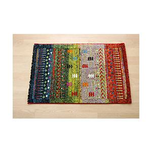 イケヒコ 玄関マット マリア　70×120cm  グリーン