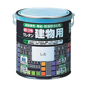 ロックペイント 油性ウレタン建物用 あか 0.7L H06161303