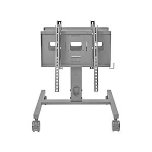 IO DATA(アイオーデータ) モニタースタンド [2画面 /〜55インチ] 移動式ローディスプレ...
