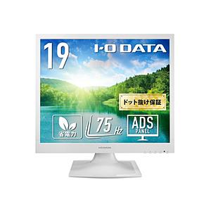 IO DATA(アイオーデータ) PCモニター スクエア液晶(5年保証) ホワイト LCD-SAX1...