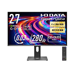 IO DATA(アイオーデータ) KH-GDQ271UEL 有機EL(QD-OLED)採用ゲーミング...