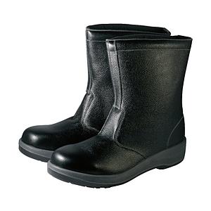 シモン 安全靴　半長靴　7544黒　25.0cm　7544N25.0