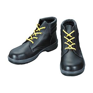 シモン 静電安全靴　編上靴　7522黒静電靴　27.0cm　7522S27.0