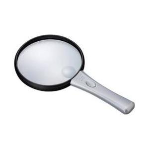 パール ライト付ルーペ（2.0倍/小玉：4.0倍　108mmφ）PP868-110