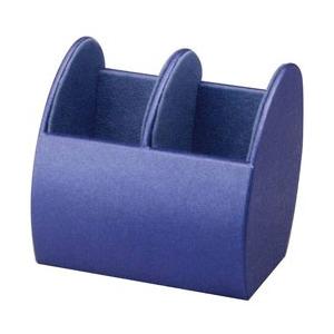 パール 2本入合皮メガネスタンドII（ブルー）BU