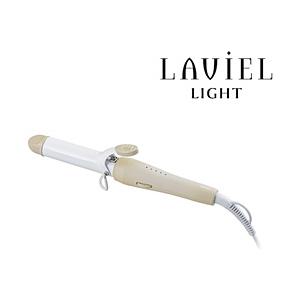 丸隆 LIGHT カールアイロン 26mm LAVIEL（ラヴィエル） ベージュ LV-LT-C26...