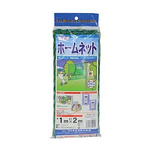 ダイオ化成 Dio　ホームネット　25mm角目　1m×2m　緑　300032
