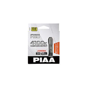 PIAA HL411　ヘッドライト用 HIDバルブ（純正交換タイプ） 4100K 12V24V車共用...