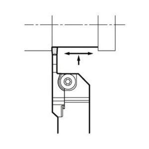 KYOCERA(京セラ) 京セラ 溝入れ用ホルダ KGDR2020X-2T17S