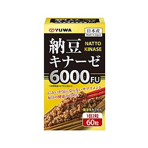 ユーワ 納豆キナーゼ6000FU 30日分 60粒｜y-sofmap