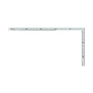 シンワ測定 シンワ　曲尺＿ホワイト名作30cm表裏同目　11100
