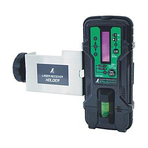シンワ測定 シンワ　受光器＿レーザーレシーバー＿２＿Ｐｌｕｓ＿グリーン用＿ホルダー付