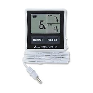 シンワ測定 冷蔵庫用デジタル温度計 A 最高・最低 隔測式