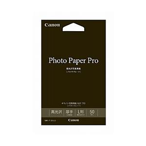 Canon(キヤノン) PT-201L50（キヤノン写真用紙・光沢プロ/プラチナグレード/L版/50...