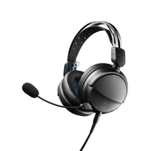 audio-technica(オーディオテクニカ) ゲーミングヘッドセット ATH-GL3 BK ブラック ［φ3.5mmミニプラグ /両耳 /ヘッドバンドタイプ］
