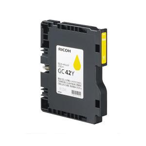 RICOH(リコー) 【純正】プリンターインク SGカートリッジ イエロー Mサイズ GC42Y
