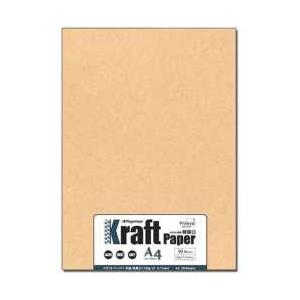 長門屋商店 ナ-677 クラフトペーパー半晒 特厚口 A4(50)