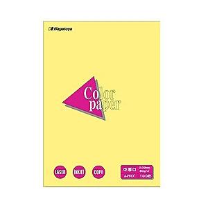長門屋商店 ナ-3203 カラーペーパーCopa(コパ) 中厚口 A4 クリーム 100枚