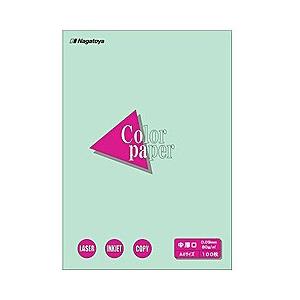 長門屋商店 ナ-3211 カラーペーパーCopa（コパ）中厚口 A4 浅黄 100枚