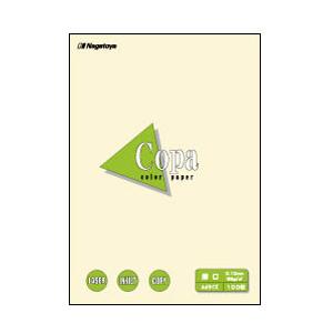 長門屋商店 ナ-3302 カラーペーパーCopa（コパ）厚口 A4 レモン 100枚