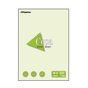 長門屋商店 ナ-3306 カラーペーパーCopa（コパ）厚口 A4 若草 100枚
