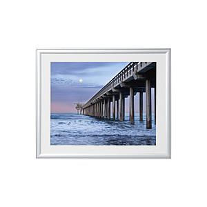 ケンコー・トキナー アルミ額縁 「ルック・マイルド」 （半切/シルバー）   ALM-H-SV