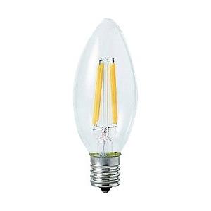 東京メタル LEDフィラメント型シャンデリア電球　LDC4LC40WE17T2