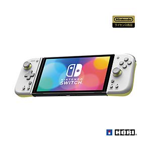 HORI グリップコントローラーFit for Nintendo Switch ライトグレー  