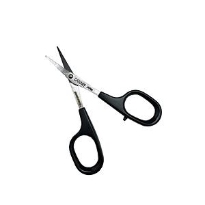 長谷川刃物 極細デザイン用ハサミ カーブ刃 ボンドフリー  DSB-100C