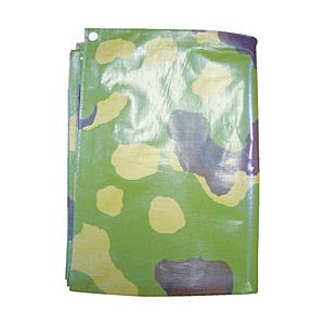 萩原工業 ＃4000　迷彩シート　3.6m×5.4m　TPMIS3654