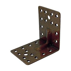 ダイドーハント ハント　マルチ金物　Ｌ型リブ付　ブロンズ　２．３×７０×９０×９０   000691...