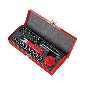 兼古製作所 コンパクトラチェット52　ビット28本組　52528B