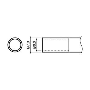 白光 白光　ノズル　6mm N4-03