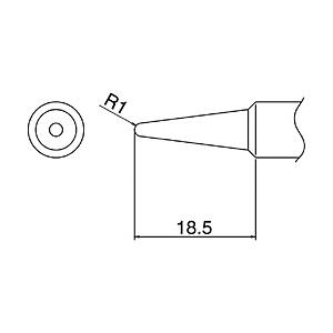 白光 こて先　2B型　T19B2