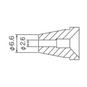 白光 白光　ノズル／2．6mm　N60-06