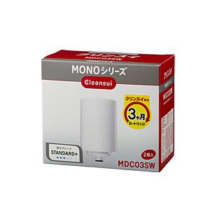 クリンスイ 浄水器 蛇口直結型 MONOシリーズ 交換カートリッジ MDC01w 三菱（MITSUBISHI） 三菱レイヨン MDC01SW 蛇口直結型浄水器 MONO