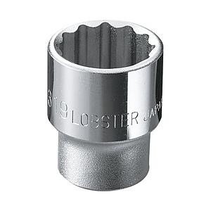 ロブテックス ソケット　12角　19.0mm　差込角9.5mm　LM319