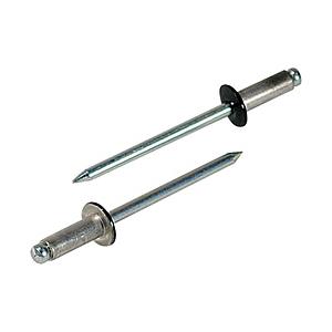 ロブテックス カラーリベット　ブラック　5-3　1000本入り　CNSA53B