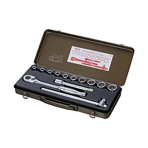 ロブテックス エビ　ソケットレンチセット　差込角１２．７ｍｍ　１２角