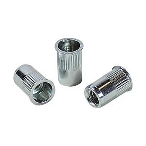 ロブテックス ローレットナット（1000本入）　Kタイプ　スティール　4-2.0　NSK4MR