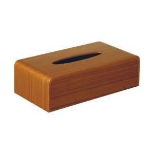 サイトーウッド 木製ティッシュボックス チーク TS-03T ＜VTI2901＞