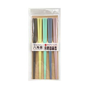 富士商 八角箸（5本組） F0824