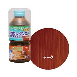 ニッペホームプロダクツ 【ワシンペイント】 W水性ウレタンニス（チーク） 300ml 【864】