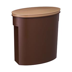 伊勢藤 I-327-1 お米袋そのまま保存ケース 5kg  ブラウン [振込不可]