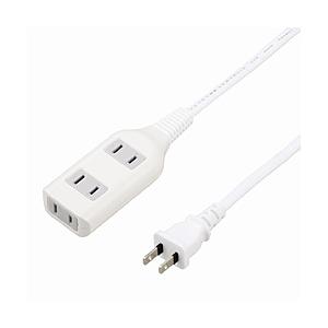 ヤザワ テーブルタップ（3個口・10m） HSL3010WH ホワイト