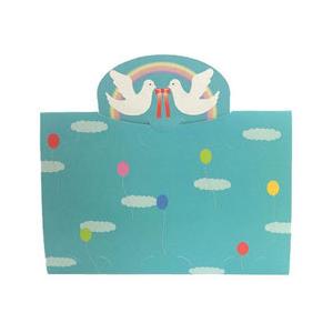 セキセイ フォトスタンド・カード＜ハーフ＞（ハト）　GPC-03H 【852】