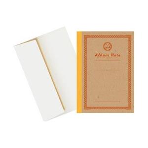 セキセイ アルバムノート方眼 レターサイズ イエローGPN-04